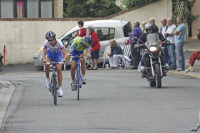 samuel Leroux rattrape les minimes